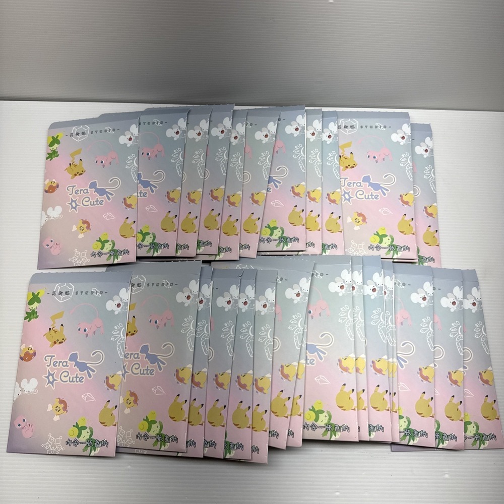 Large Lot Of 26 Tera Pokemon Art Boards Collection New Open Box - No Duplicates